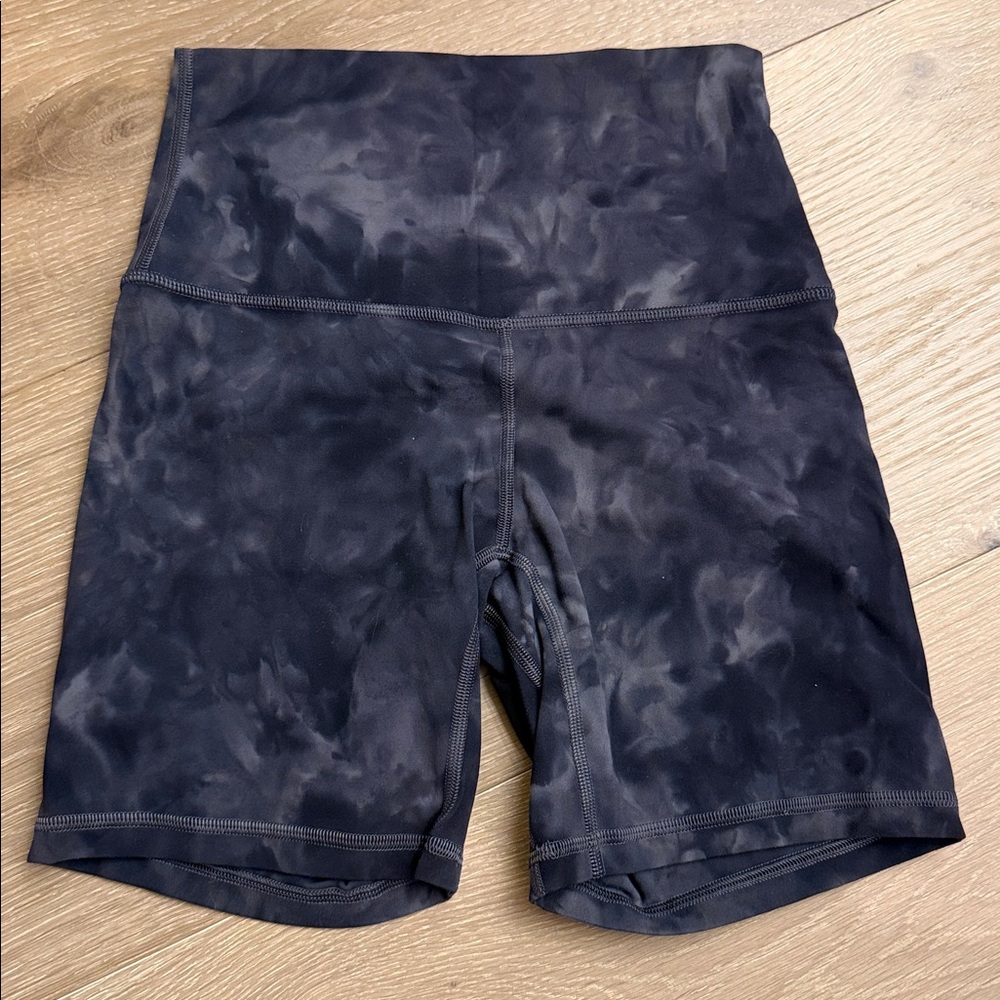 Lululemon Align Tie Dye Biker Shorts